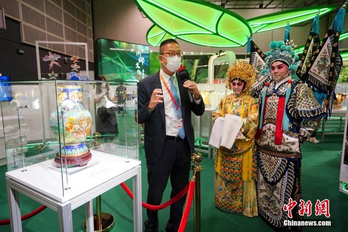 (香港回歸25周年)香港“同鄉文化名勝展”開幕 國家級非遺薈萃一堂