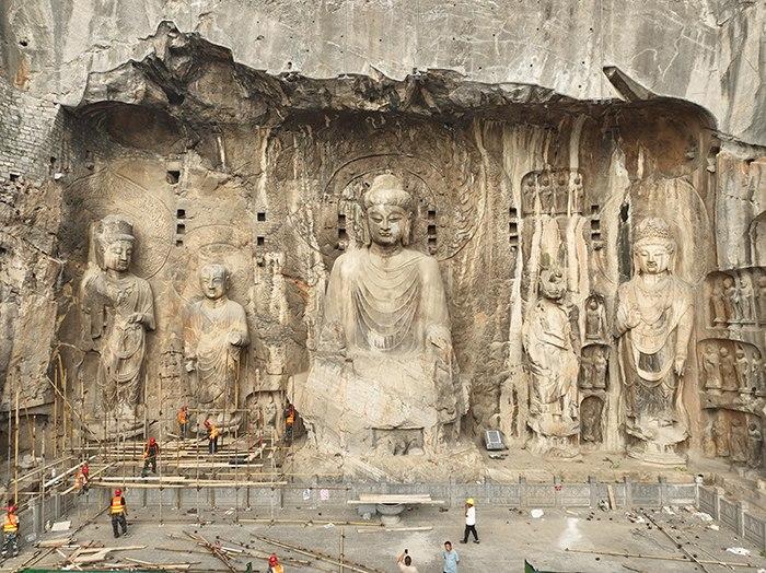 盧舍那大佛真容再現(xiàn)