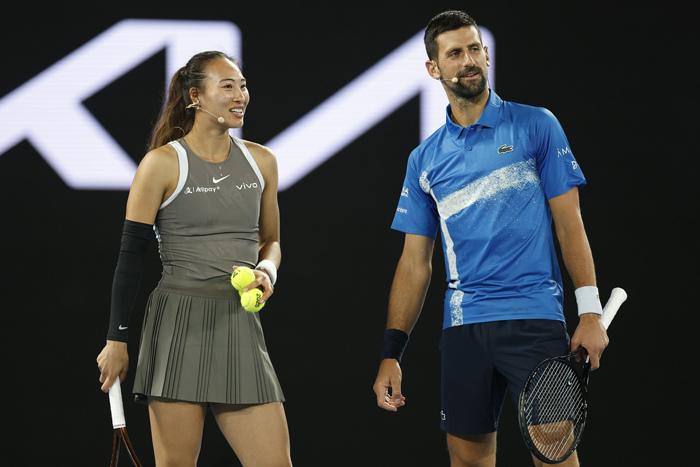 夢幻聯動！鄭欽文搭檔德約出戰澳網表演賽