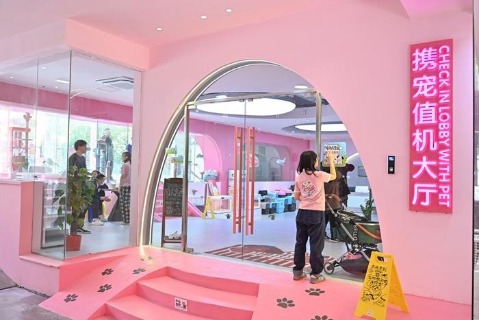 探營廣州白云機(jī)場寵物航站樓