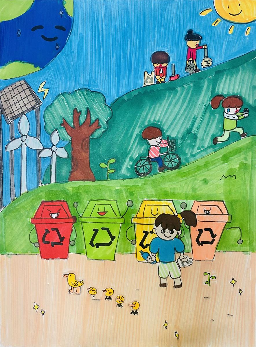 《低碳行動，從我做起》 李多恩 10歲