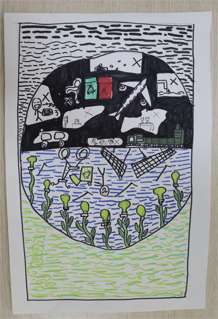 《保護家園，低碳生活》吳伊凡 10歲