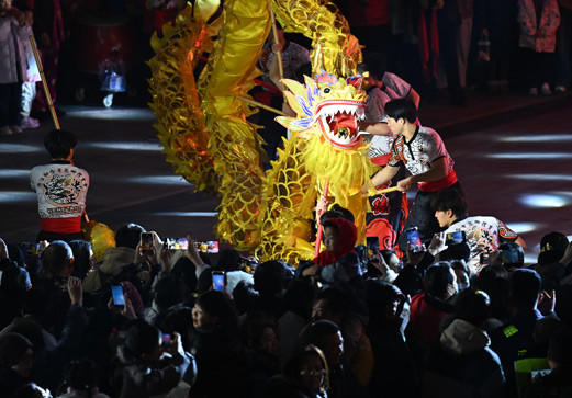 浙江杭州：非遺“盛會”里鬧元宵