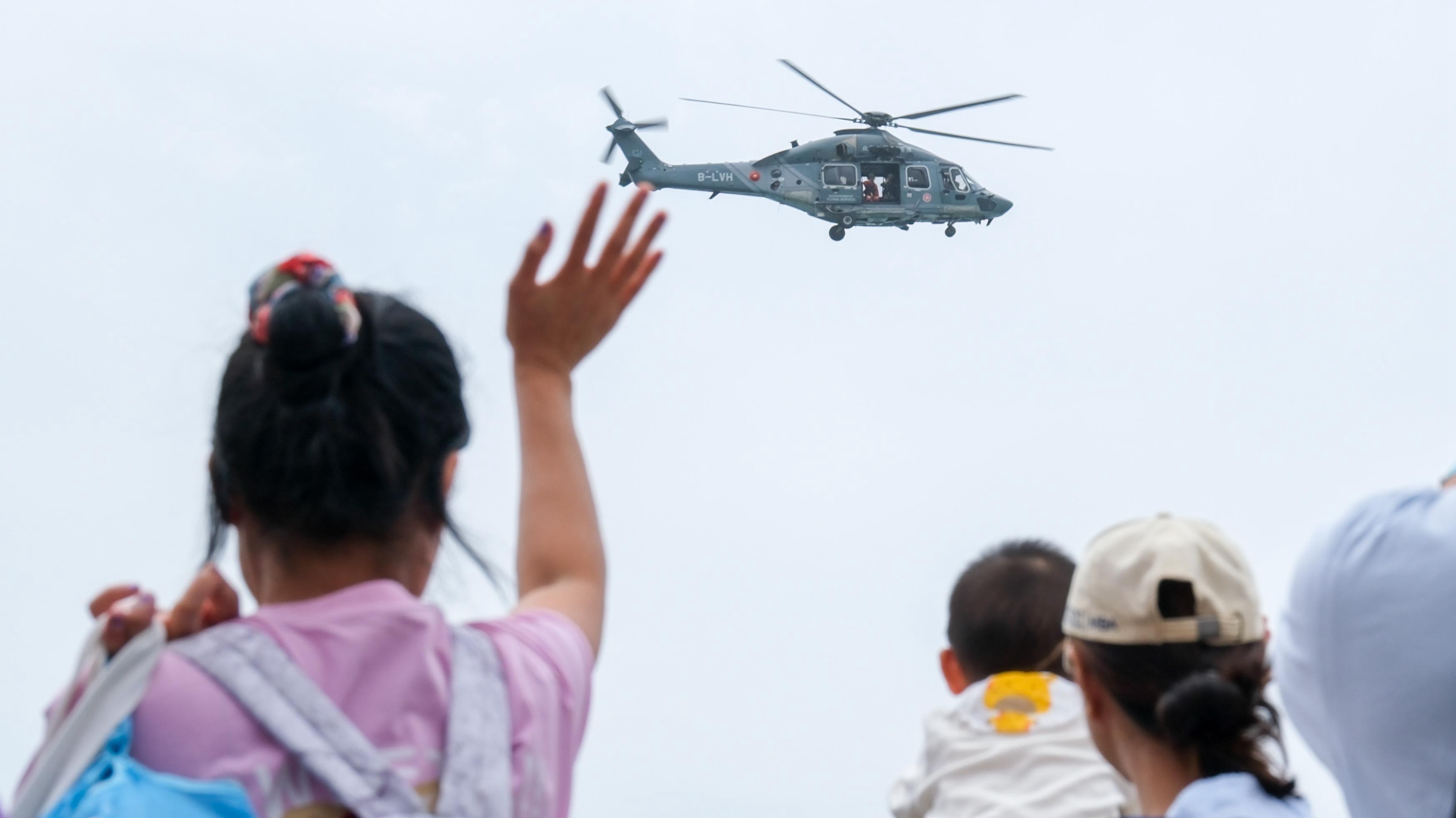 香港特區政府飛行服務隊舉辦開放日