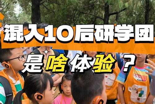 90后大齡兒童混進10后研學團，被教育了……