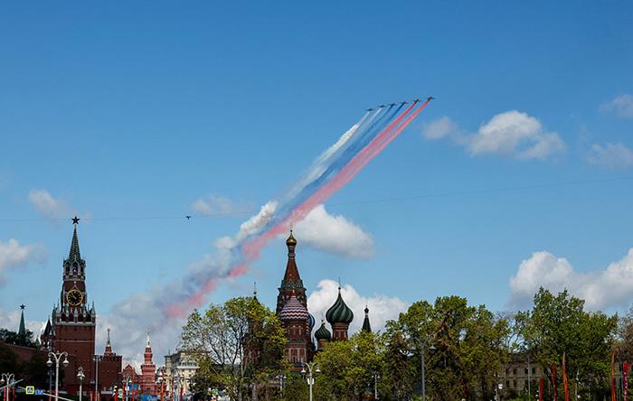 莫斯科舉行衛國戰爭勝利日閱兵式彩排