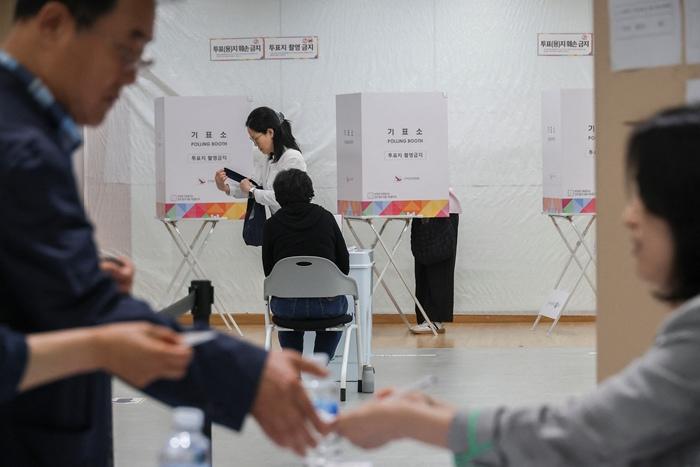 韓國第21屆總統選舉開始正式投票